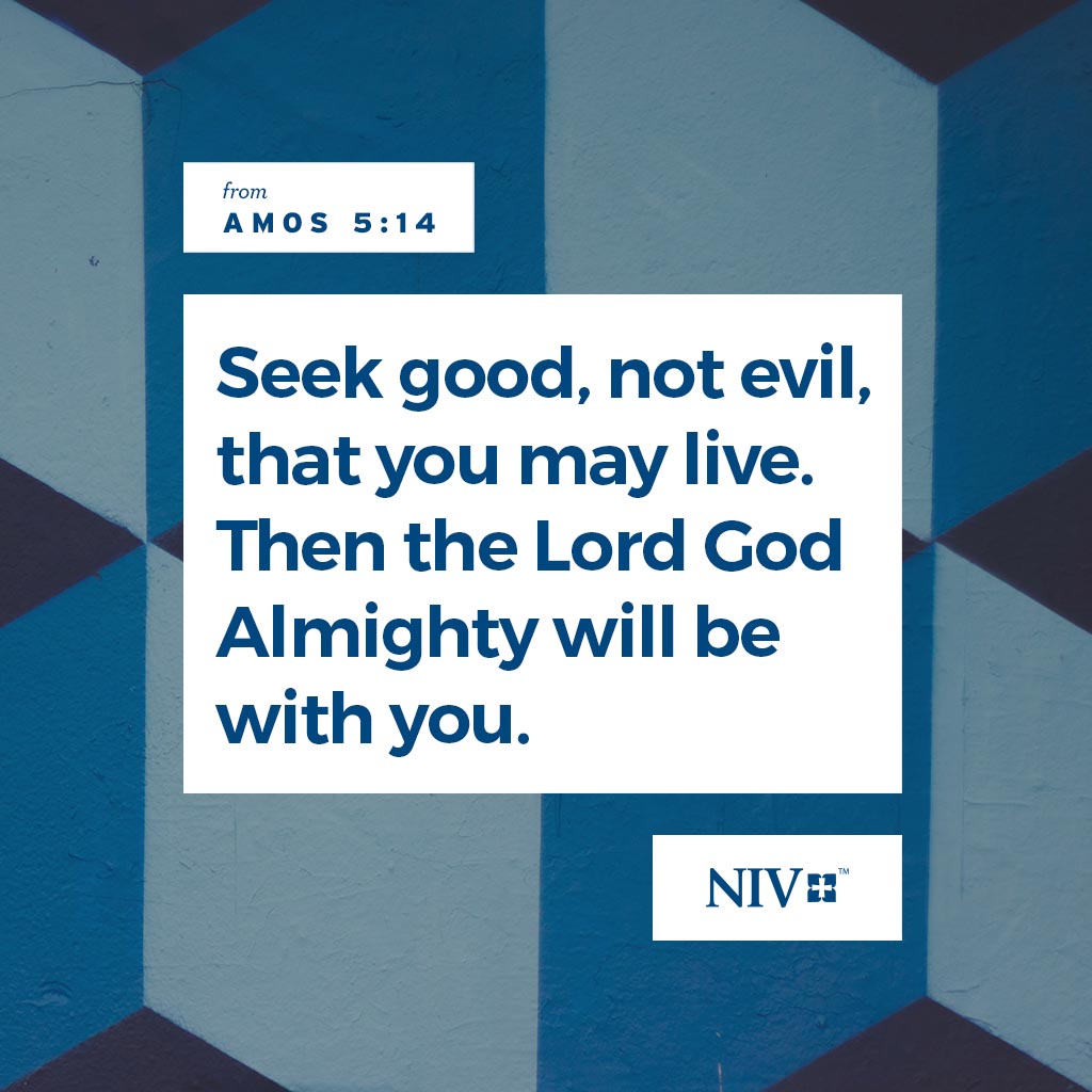 Verse of the Day: Amos 5:14-15 