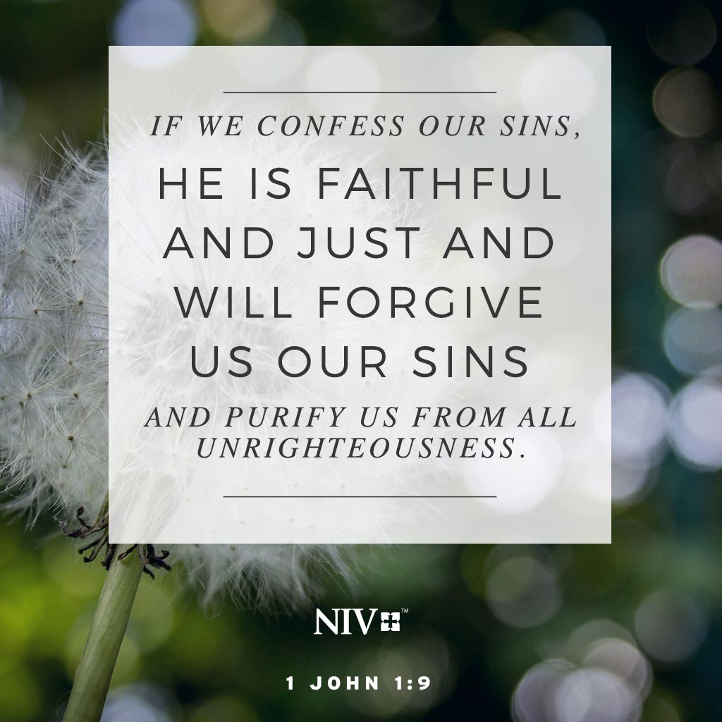 Verse of the Day: 1 John 1:9 