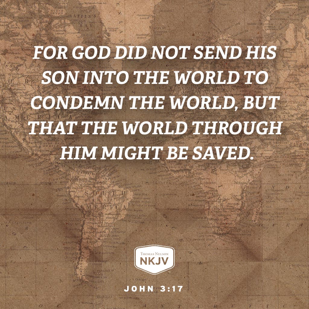 Verse of the Day: John 3:17 
