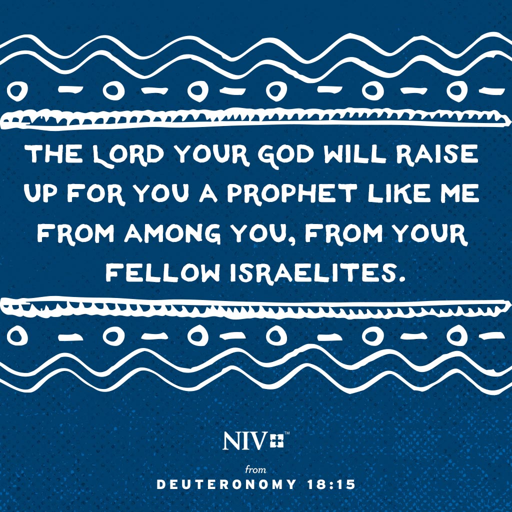 Verse of the Day: Deuteronomy 18:15 