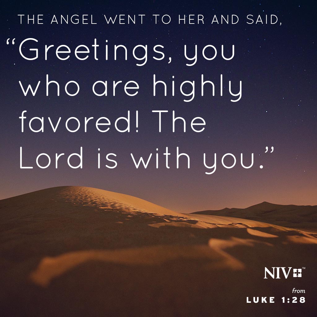 Verse of the Day: Luke 1:26-28 